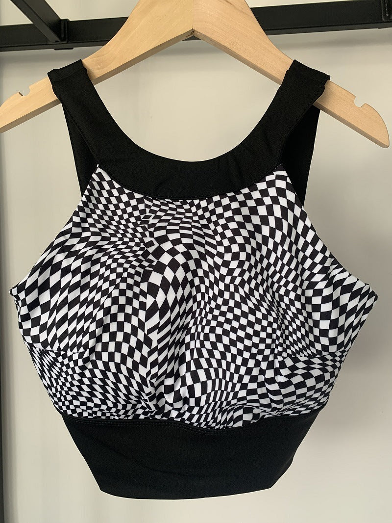 Mesh Beautiful Vest Sports Bra